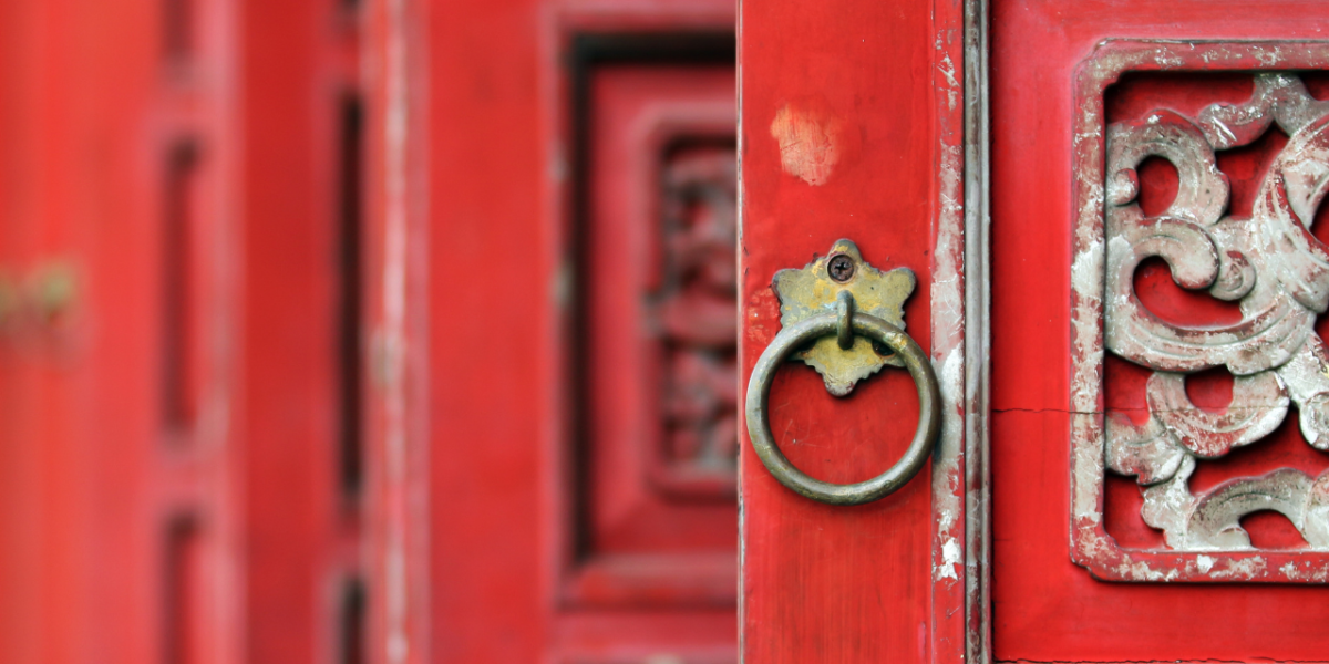 Red doors